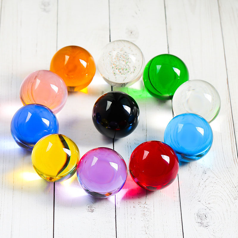 Lens Ball Crystal - 10 colori 30mm Globo Lampadario Lente