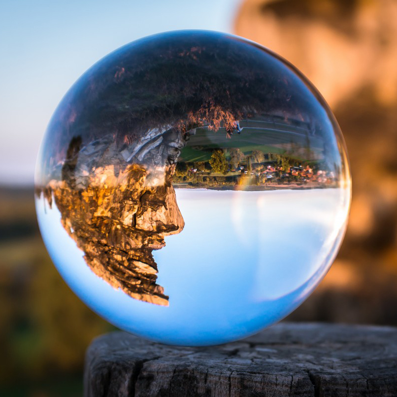 Lens Ball Crystal - 50/60/70/80/90/100/110mm fotografia sfera di cristallo lente