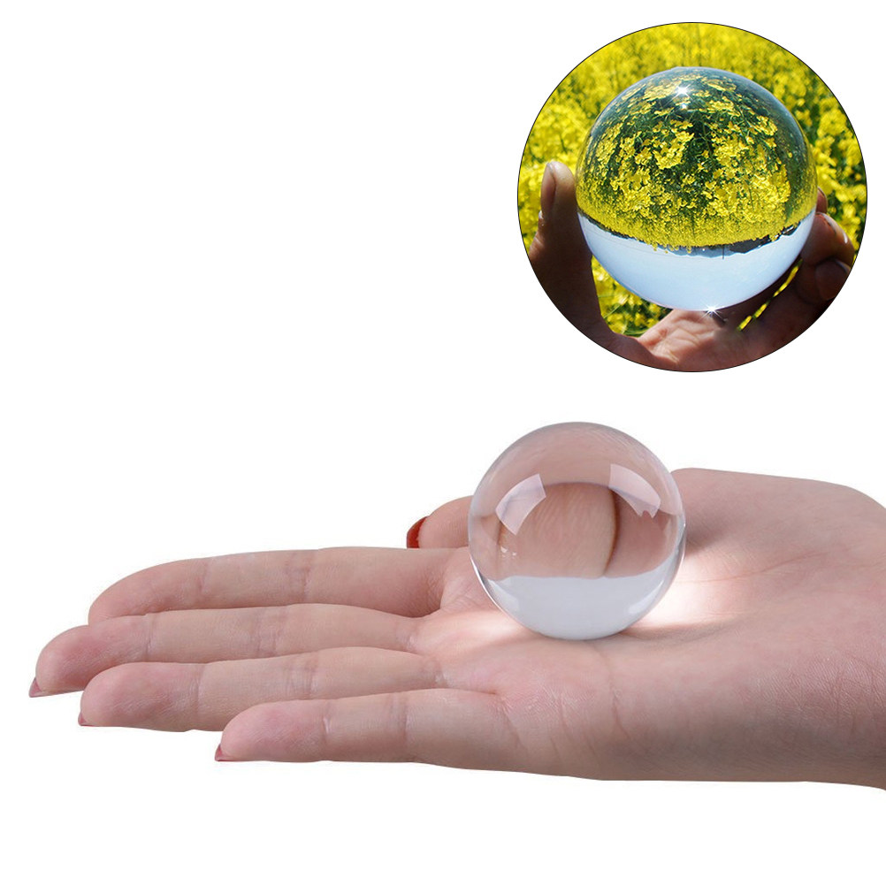 Lens Ball Crystal - Sfera di Cristallo Trasparente da 4