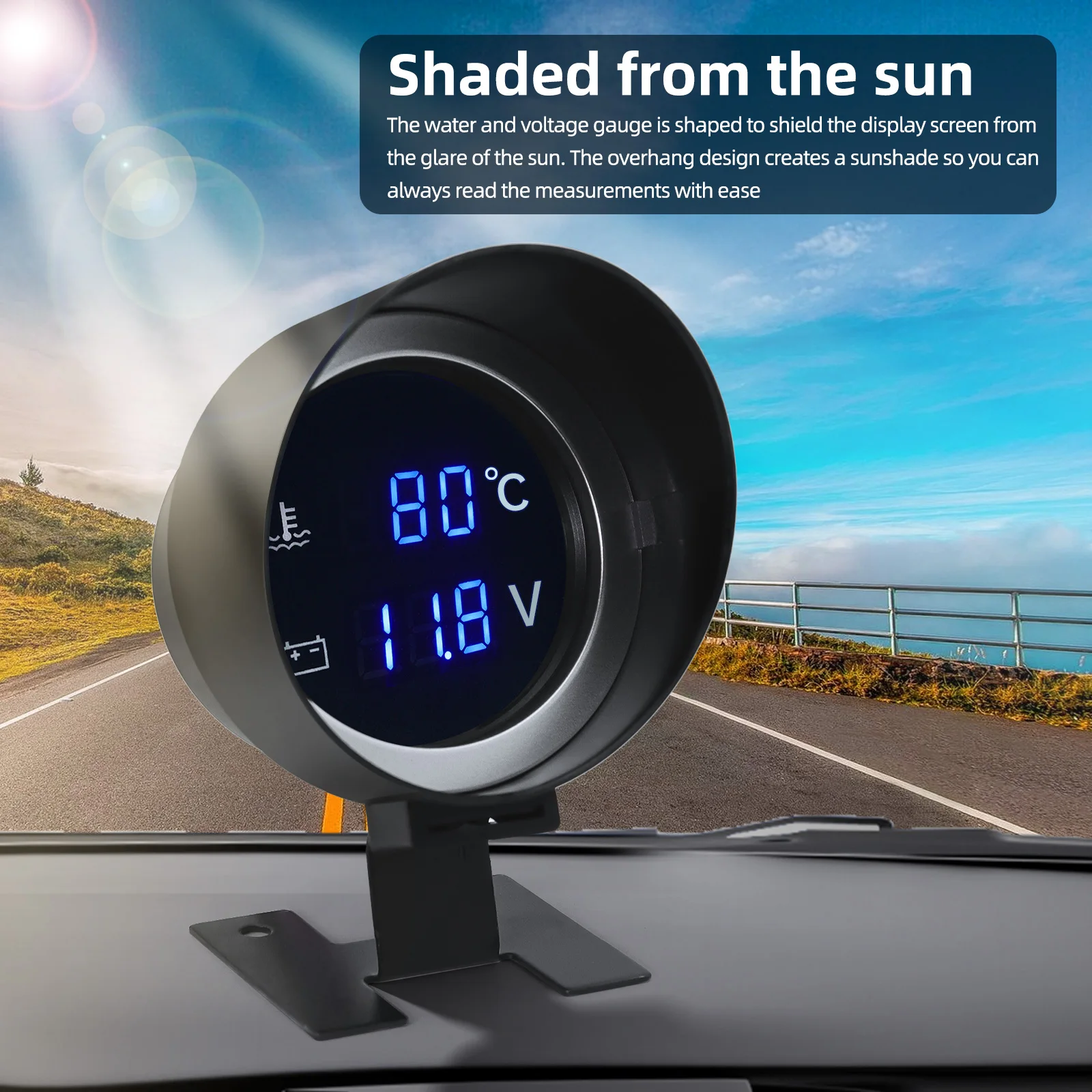 2 in 1 LED rotondo digitale in - Light Meter Incident recensione e prezzo