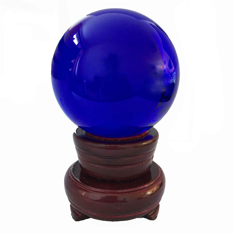 Blu scuro K9 Lampadario di Cri - Lens Ball Crystal recensione e prezzo