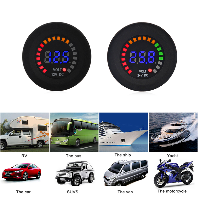 24V 12V DC Voltmetro Display d - Light Meter Incident recensione e prezzo