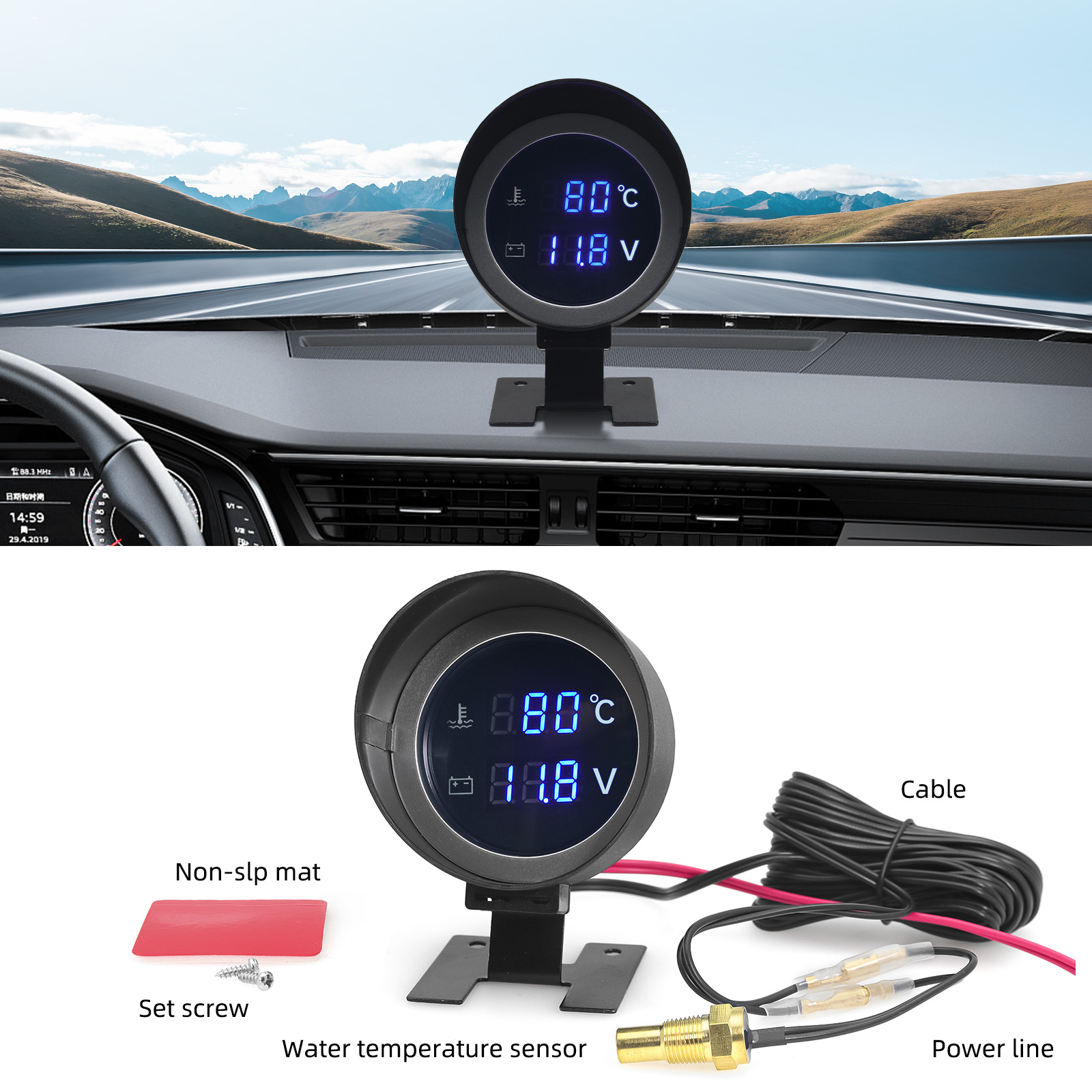 AD Misuratore di temperatura d - Light Meter Incident recensione e prezzo