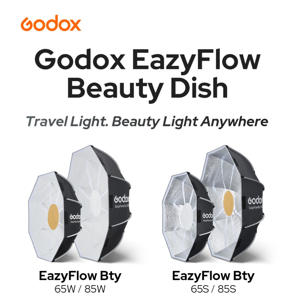 Godox EazyFlow Bty 65S/85S Bea - Beauty Dish Softbox recensione e prezzo