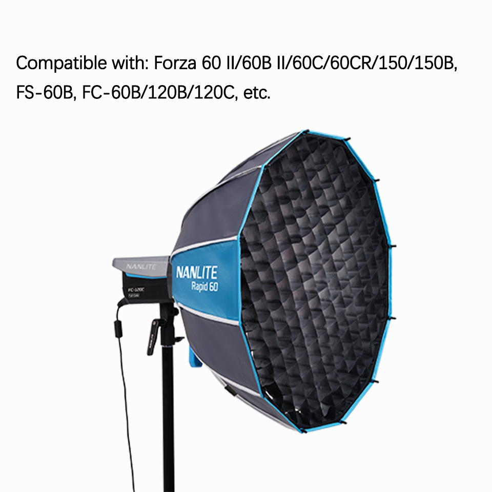 Nanlite SB-FM-RP60 Softbox con - Beauty Dish Softbox recensione e prezzo