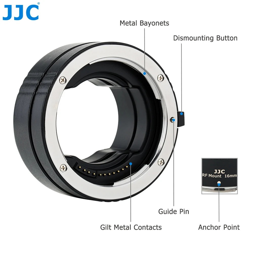JJC RF Mount Messa a fuoco aut - Macro Extension Tube recensione e prezzo