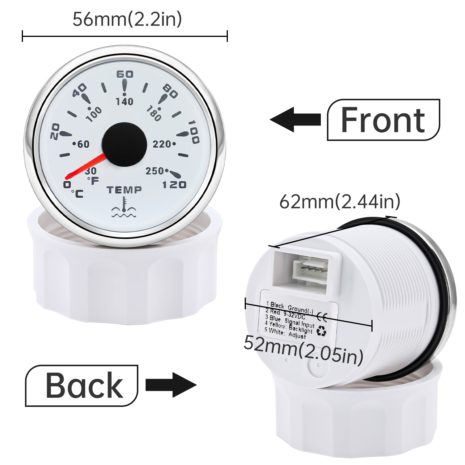 Indicatore di temperatura dell - Light Meter Incident recensione e prezzo