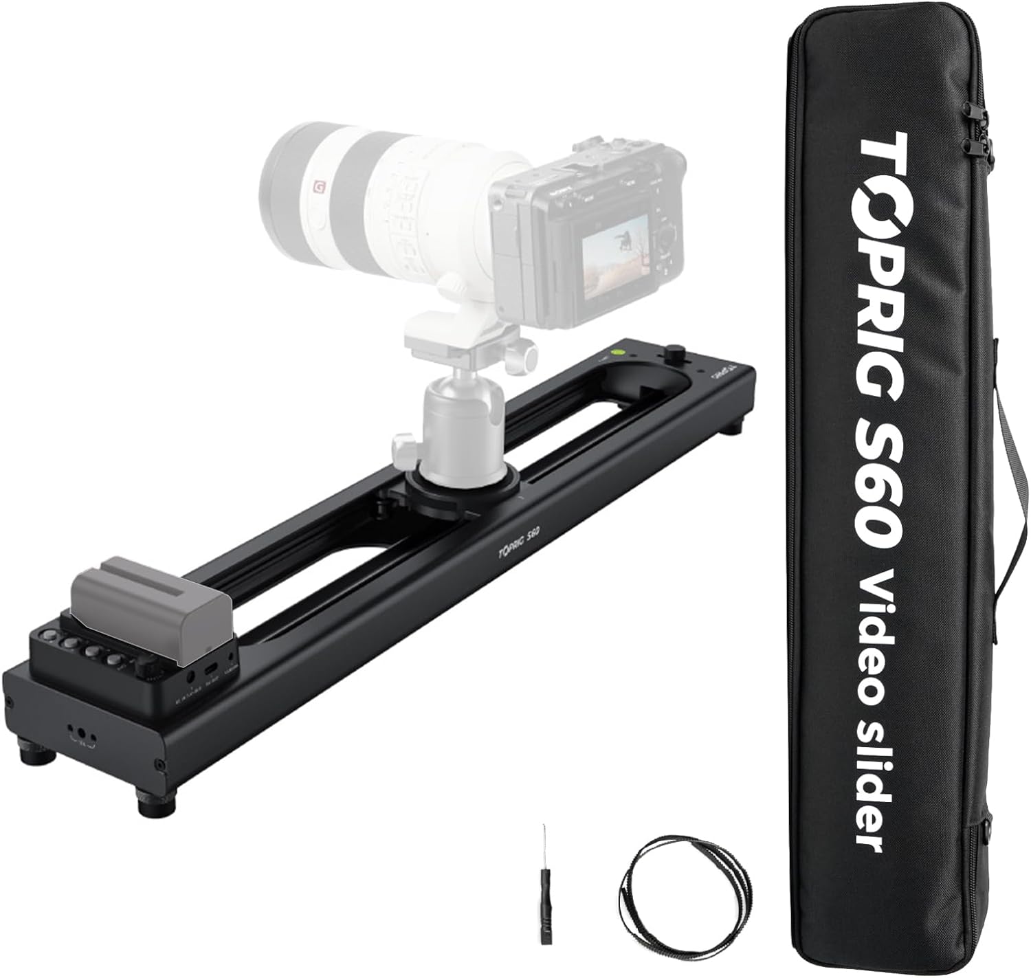 Accsoon Toprig S40 Cursore mot - Camera Slider Rail recensione e prezzo