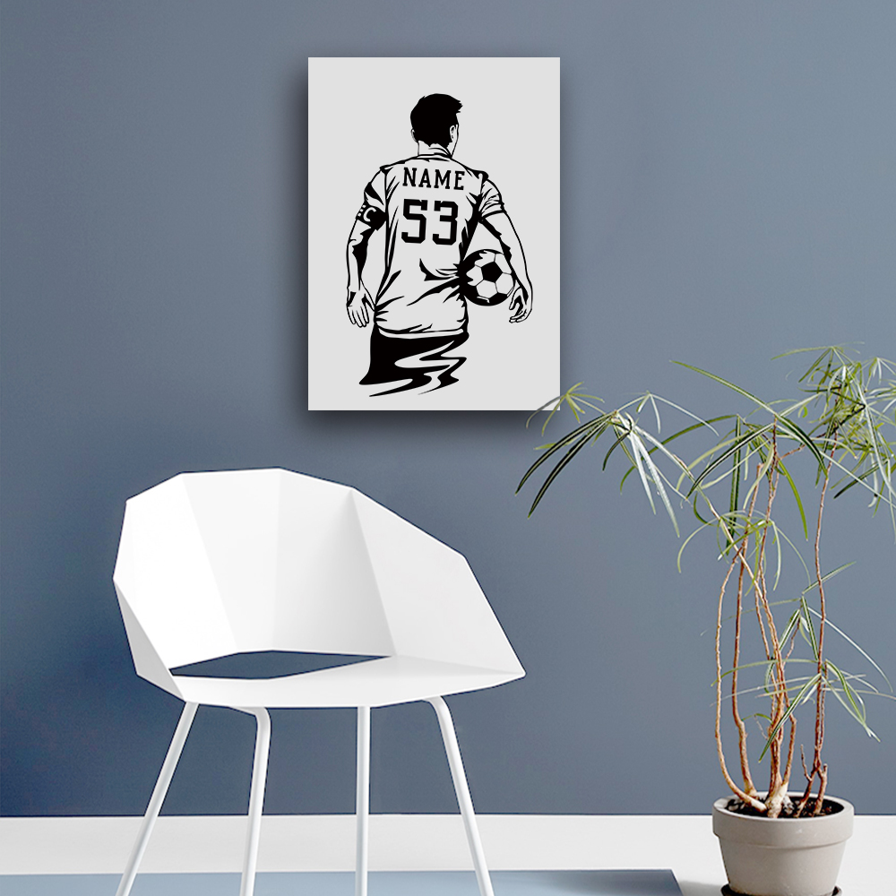 1PC giocatore di calcio nome p - Photography By recensione e prezzo