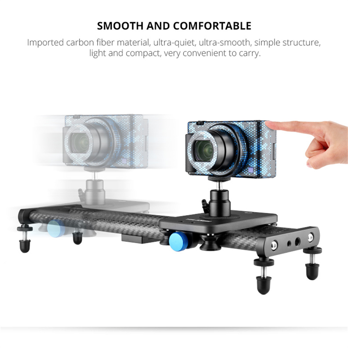 YELANGU 40CM Cursore per binar - Camera Slider Rail recensione e prezzo
