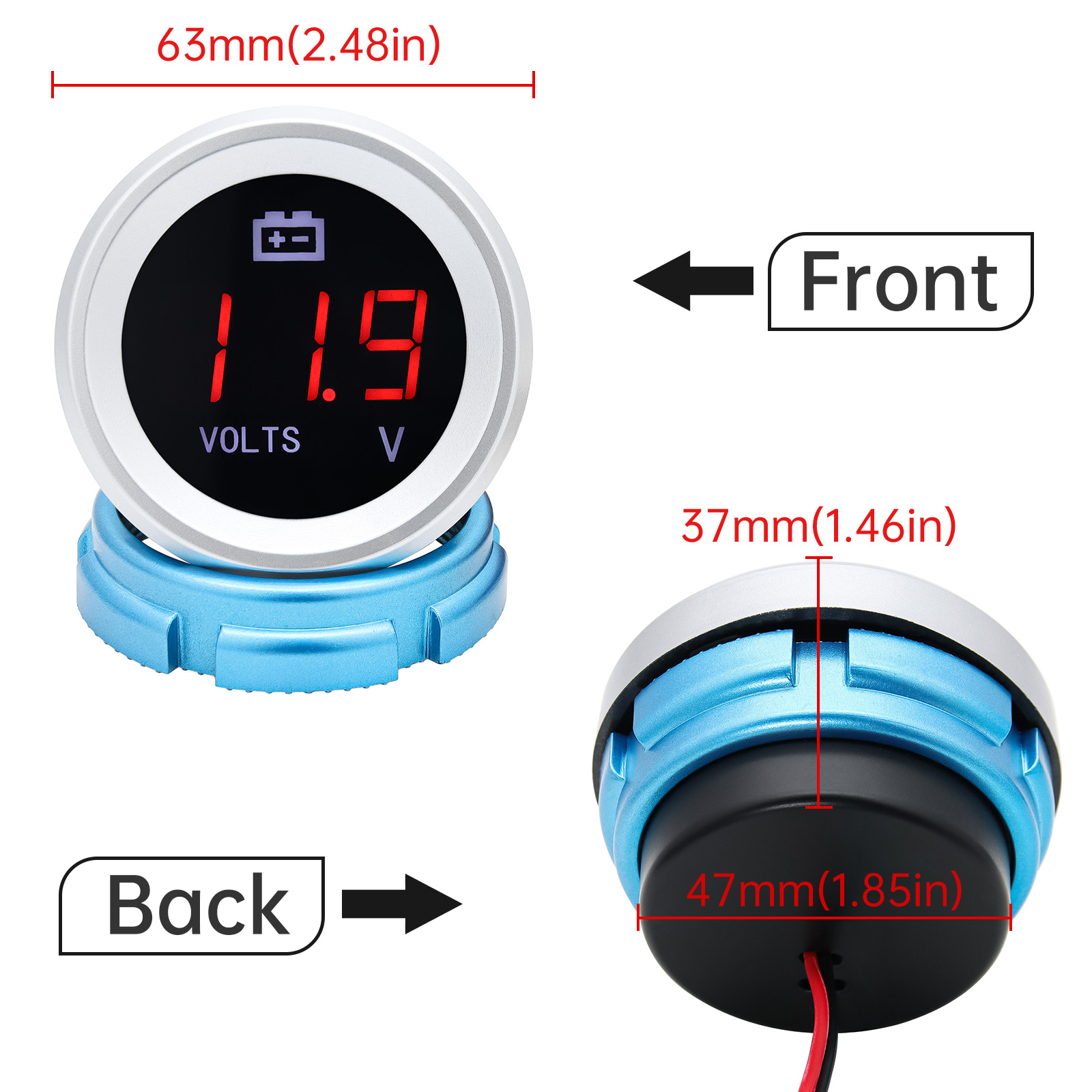 AD voltmetro universale 12V im - Light Meter Incident recensione e prezzo